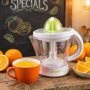 citrus electric juicer with 2 direction twist adjustable pulp strainer