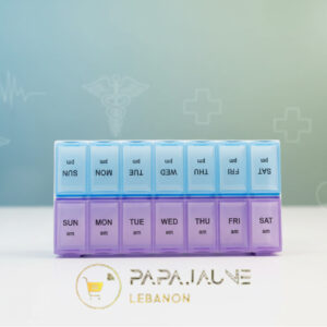 plastic daily medicaments organazier