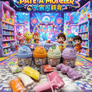 jar with pate a modele