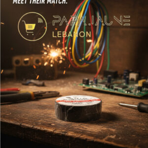 plastic electrical tape black 466c3/4"x66ft