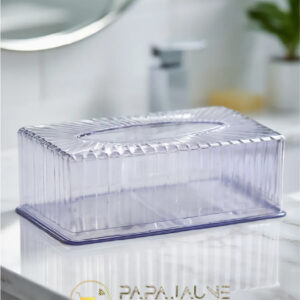 plastic container for tissues
